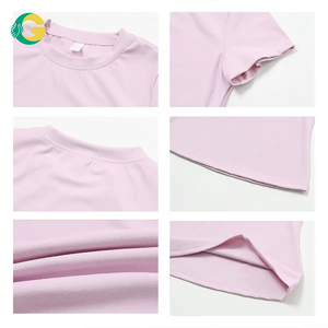 GC Wholesale Camisetas de Nailon y Elastano para <span class=keywords><strong>Mujer</strong></span> con Logotipo Personalizado, Camisetas de Manga Larga con Cuello Redondo de Secado Rápido para <span class=keywords><strong>Mujer</strong></span>, Disponibles en Todos los Colores - Product Image 2