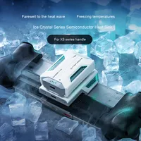 Refroidisseur de téléphone compatible avec la manette de jeu Gamesir FX5 Ice Crystal Semiconductor Radiator, en ABS, avec batterie