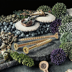 Tornillos de unión de acero inoxidable M8 de rosca fina para carpintería, paisajismo y madera, con acabado negro, métricos y en pulgadas - Product Image 3