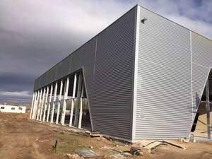 Wind beständiges vorgefertigtes Stahl-Autohaus-Design gebäude für Luxus-Autohäuser - Product Image 2