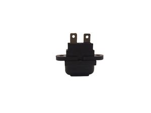 Высокопроизводительный пластиковый держатель предохранителей 25 кА, черный, с центральным отверстием, средний размер, для автомобильных предохранителей, с дополнительной крышкой - Product Image 3