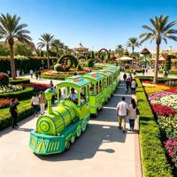 Nova Rides TLT-FT1 Train électrique de tourisme sans rails de luxe pour enfants, 24 places, en acier, type navette