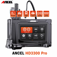 ANCEL HD3300 Scanner pour camions poids lourds, outil de régénération DPF, diagnostic de tous les systèmes pour Cummins, Detroit, Caterpillar, Paccar, Volvo