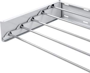 Toallero Plegable para el Hogar de 80 cm, Tendedero de Ropa Montado en la Pared, Retráctil, Ahorra Espacio, Estante de Almacenamiento de Ropa - Product Image 6
