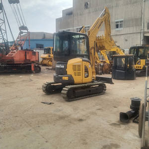 Miniexcavadora Komatsu de 4 Toneladas PC35 con Cabina EPA, Maquinaria Usada de Origen Japonés, Motor KYB, Bomba, Cucharón de 0.35m - Product Image 1