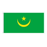 Drapeau de pays en Polyester 2022 Qutar 3x5 pieds, drapeaux de fenêtre de voiture à main, personnalisés du maroc, du mali, de l'île ou du nigeria