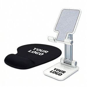 Wholesale Business Promotional Gift Adjustable Desk Holder Cell Phone Stand With Custom Logo - Product Image 1