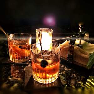 Vaso de <span class=keywords><strong>Whisky</strong></span> de Cristal sin Plomo de 300 ml, Estilo Antiguo, con Diseño Acanalado, para Beber <span class=keywords><strong>Bourbon</strong></span>, Coñac, Cócteles y <span class=keywords><strong>Whisky</strong></span> - Product Image 6