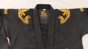 Kimono de Jiu-Jitsu Brasileño Personalizado con Bordado de Dragón, Kimono Duradero de Primera Calidad para Artes Marciales y Entrenamiento de MMA, Forro de Algodón - Product Image 3