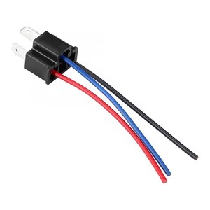 H4 Connector Lamp Holder 12V Pure Copper Wire Male Female <b>Plug</b> For Automotive Lighting <b>Replacement</b> Repair - Product Image 1