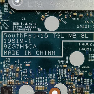 Original Nouveau Pour Dell Precision 3560 Carte Mère i7-1185G7 T500 0N8R77 South Peak 15 TGL MB 8L 19819-1 - Product Image 4