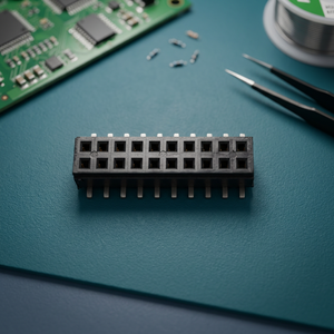 ซ็อกเก็ตบอร์ดต่อบอร์ด Samtec CLP-117-02-F-D SMT ระยะพิทช์ 2.00 มม. 34 ตำแหน่ง 2 แถว ชุบทอง แบบ Mezzanine Receptacle จากสหรัฐอเมริกา - Product Image 4