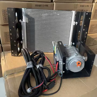 Compresseur d'air électrique 12V/24V, climatiseur de stationnement, évaporateur de climatisation automobile pour camping-car et voiture