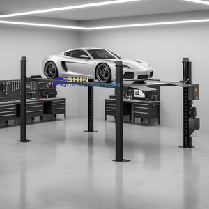 Pont élévateur automobile à quatre poteaux, hydraulique, pour <span class=keywords><strong>garage</strong></span>, équipement de stockage, directement de l'usine - Product Image 6