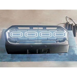 Calandre avant en ABS de haute qualité, 4 pièces, Grille avant avec éclairage, pour Ford Ranger T7 2017 2020 - Product Image 6