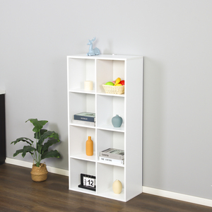 8-Cube Modern Freestanding <strong>Wood</strong> Bookcase Bookshelf Storage <strong>Shelf</strong> - Product Image 3
