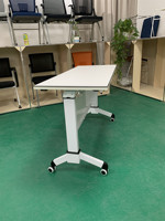 Vente directe d'usine Mobilier de bureau en alliage d'aluminium épaissi de haute qualité Table de formation simple et durable