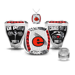 Anillo de campeón deportivo juvenil personalizado Anillos de campeonato de Béisbol Juvenil - Product Image 1