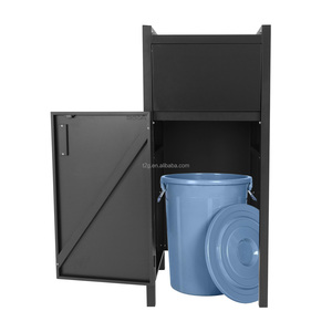 Armoire de rangement commerciale autoportante pour vaisselle usagée et de recyclage des plateaux, pour hôtels, buffets, restaurants, cantines scolaires et collecteries alimentaires - Product Image 5