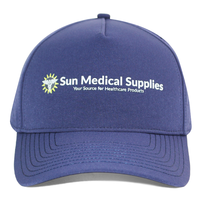 Gorra de Béisbol Impermeable de 5 Paneles, Transpirable, Unisex, con Cierre de Hebilla Única, Personalizable con Impresión, para Actividades al Aire Libre