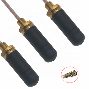 เสาอากาศไวไฟแบบ Whip ขนาด 21 มม. แบบมินิขนาดเล็ก สาย RG178 แบบ Pigtail 2.4g และสาย UFL Flying Leads - Product Image 1