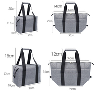Nouvelle Arrivée des Fabricants : Sac Isotherme Pliant pour Pique-nique, Grande Capacité 20 000, Glacière Portable d'Extérieur en Tissu Oxford