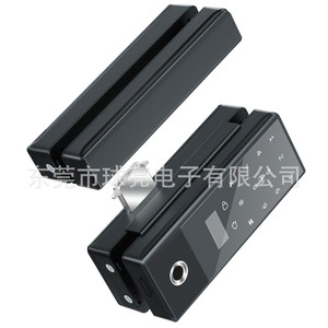 Qiuliang Electronics Glass Door <b>Lock</b> QL-G10S Fingerprint Password Card <b>Key</b> Smart <b>Lock</b> For Office Use - Product Image 4