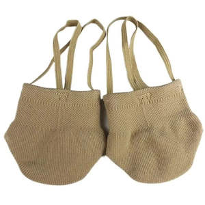 1 Par de Zapatos de Gimnasia Rítmica Tejidos para Adultos, Zapatos de Baile Personalizados con Protección, <span class=keywords><strong>Color</strong></span> <span class=keywords><strong>Piel</strong></span>, Suela Suave, Zapatos de Danza del Vientre - Product Image 1