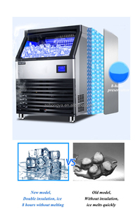 Máquina de Hielo Eléctrica Comercial YUMO de Acero Inoxidable, Duradera, Automática, para Producción de Hielo en Bloques y Cubos, para Restaurantes, Bares y Hoteles - Product Image 5