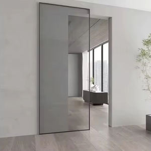 <span class=keywords><strong>Porte</strong></span> coulissante automatique en aluminium et verre pour l'intérieur des maisons modernes - Product Image 5