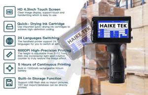 Digital <strong>Class</strong> Bottle Inkjet Printer Expiry Label <strong>Batch</strong> Coding on Plastic Water Bottle Printing Machine for Water Bottle - Product Image 5