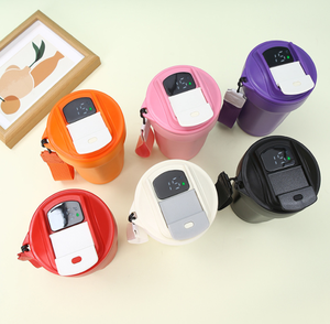 316 in acciaio inox portatile Thermos tazza con alto livello <span class=keywords><strong>di</strong></span> aspetto intelligente temperatura tazza <span class=keywords><strong>di</strong></span> caffè per ufficio regalo tazza <span class=keywords><strong>di</strong></span> corda - Product Image 3