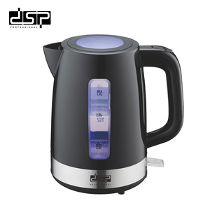 กาต้มน้ำไฟฟ้า Dsp ขนาด 1.7 ลิตร ปิดอัตโนมัติ ป้องกันการต้มจนแห้ง ทำจากสแตนเลส ใช้ในครัวแบบไร้สาย - Product Image 1