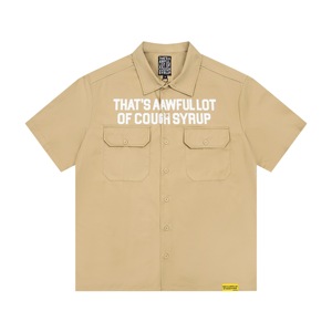 T-shirt Polo da Uomo in Cotone con Stampa Grafica ALOCS 'È un Mazzaccio di Sciroppo per la Tosse', T-shirt Oversize di Alta Qualità all'Ingrosso - Product Image 4