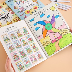 Libro da Disegno A4 per Bambini con Copertina Rigida, Quaderno per Schizzi e Disegni, Vari Temi e Motivi, Prodotto in Cina - Product Image 3