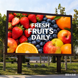 لوحة إعلانات عالية السطوع P3.91 P2.9 شاشة عرض أشعة الشمس قابلة للقراءة لافتات رقمية إعلانية - Product Image 3