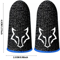 Manchons de jeu en fibre d'argent : ultra-fins et confortables, antidérapants et à toucher sensible. Idéal pour les jeux d'e-sport.