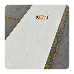 Koris nhà bếp Countertop lớn phiến đá nhân tạo đen Trắng Nhân Tạo Đá Cẩm Thạch corians sửa đổi acrylic rắn bề mặt tấm - Product Image 6