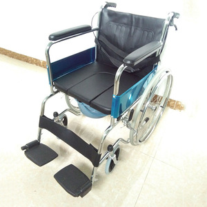 Fauteuil roulant manuel avec ceinture de sécurité et frein en U pour usage quotidien - Product Image 1