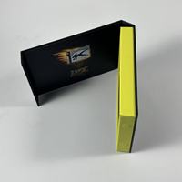 Boîte cadeau magnétique blanche de luxe personnalisée, emballage pliable, logo en relief, carton rigide, emballage en papier pliable, emballage personnalisé pliable