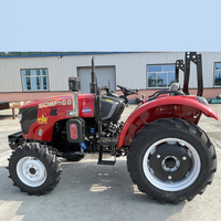 Petit tracteur agricole 4x4, tracteur agricole 25hp 30hp 40hp 50hp 60hp 70hp, tracteur utilitaire avec certification CE