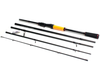 454UL 5 Sections ultra Léger Truite Voyage Cannes À Pêche FUJI K Guides En Fiber De Carbone Spinning Casting Ultralight Mini Rod