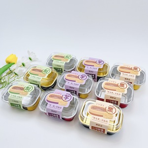 Pastel de Queso Semi-Suave Estilo Basque en Caja de Papel de Aluminio con Cubierta de Papel de Aluminio Viene con una pegatina - Product Image 1