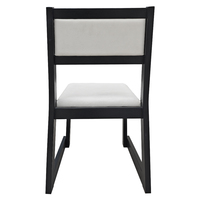 Silla de Madera Maciza de Estilo Europeo Moderno con Estructura de Madera Ecológica para Uso en el Hogar y Hoteles