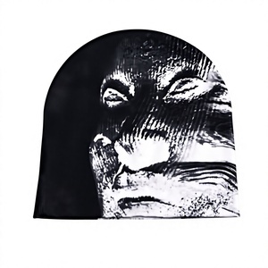 Gorro Unisex con Estampado de Puntos por Sublimación, Gorro de Invierno para Exteriores, 56-58 cm, Estilo Casual para Adultos, Estilo Y2K - Product Image 1