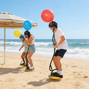 Jeu gonflable de pédalage géant amélioré 2025 pour enfants, activité de team building en extérieur - Product Image 3