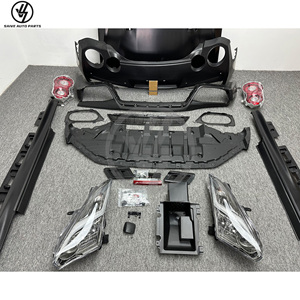 Kit carrosserie MY17 style OEM en PP pour GTR R35 : pare-chocs, capot, phares, feux arrière, finition brillante, tissage sergé, ajustement 1:1 - Product Image 3
