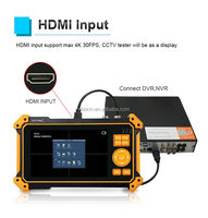 H52C 5 pouces écran TFT-LCD testeur de caméra CCTV 8MP TVI CVI AHD SDI CVBS testeur de caméra analogique testeur de câble UTP HDMI en VGA en RS485
