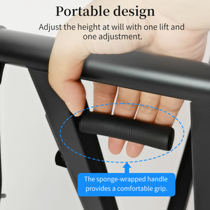 Bàn phím điện tử hai ống hình chữ X có thể điều chỉnh được Giá đỡ nhạc cụ phổ dụng kéo bằng tay - Product Image 2