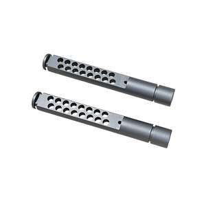 durci de rail de guidage en alliage d'aluminium de pièces métalliques usinées en 3D CNC de haute précision personnalisées - Product Image 4